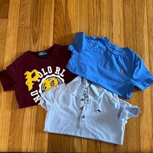 Boys 5T short sleeve bundle. Polo Ralph Lauren. Tommy Bahama.